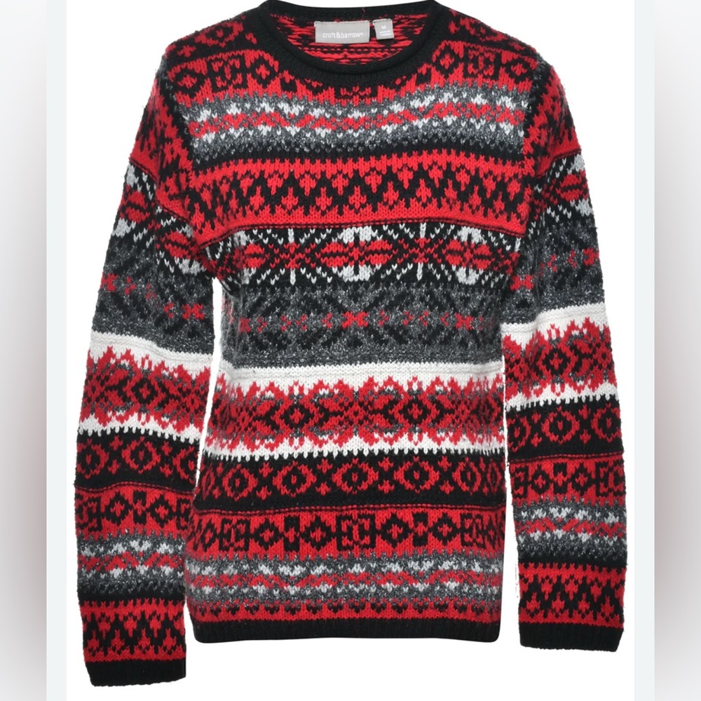 Women’s Nordic striped sweater